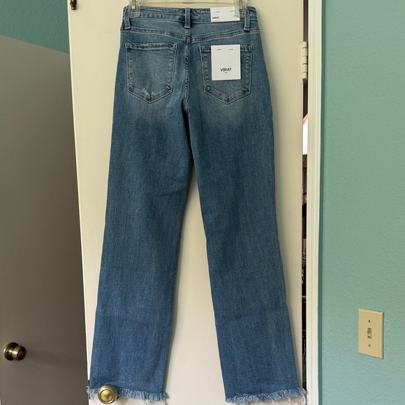 VERVET Blue Distressed Jeans - Picture 2 of 10